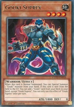 Gouki Suprex⁣ - Code of the Duelist⁣ (Rare)⁣ [010]