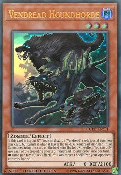 Vendread Houndhorde (V.2 - Ultra Rare)⁣ - Code of the Duelist⁣ (Ultra Rare)⁣ [SP1]