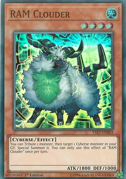 RAM Clouder⁣ - Starter Deck: Link Strike⁣ (Super Rare)⁣ [003]