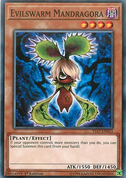 Evilswarm Mandragora⁣ - Starter Deck: Link Strike⁣ (Common)⁣ [011]