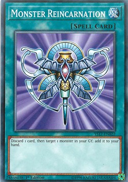 Monster Reincarnation⁣ - Starter Deck: Link Strike⁣ (Common)⁣ [022]
