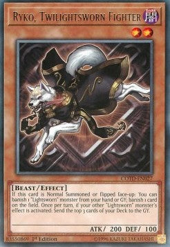 Ryko, Twilightsworn Fighter⁣ - Code of the Duelist⁣ (Rare)⁣ [027]
