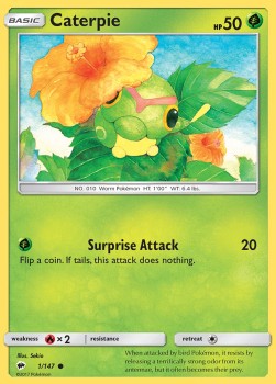Caterpie - Burning Shadows (Common) [BUS-1]
