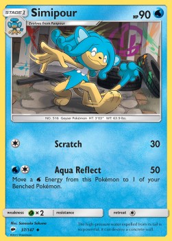 Simipour⁣ - Burning Shadows⁣ (Uncommon)⁣ [37]