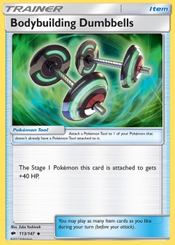 Bodybuilding Dumbbells⁣ - Burning Shadows⁣ (Uncommon)⁣ [113]