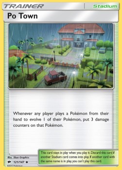 Po Town⁣ - Burning Shadows⁣ (Uncommon)⁣ [121]