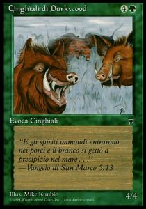 Durkwood Boars⁣ - Legends Italian⁣ (Common)