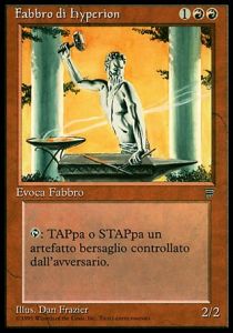 Hyperion Blacksmith⁣ - Legends Italian⁣ (Uncommon)