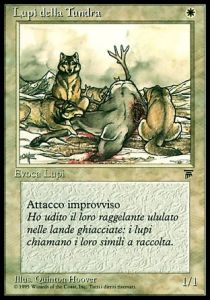 Tundra Wolves⁣ - Legends Italian⁣ (Common)