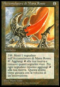 Red Mana Battery⁣ - Legends Italian⁣ (Uncommon)