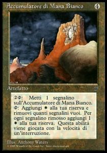 White Mana Battery⁣ - Legends Italian⁣ (Uncommon)