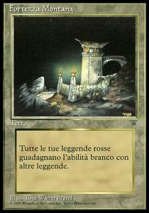Mountain Stronghold⁣ - Legends Italian⁣ (Uncommon)