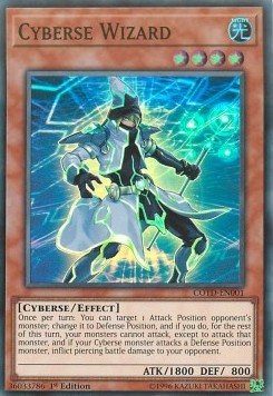 Cyberse Wizard⁣ - Code of the Duelist⁣ (Super Rare)⁣ [001]