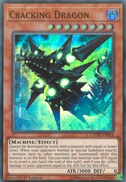 Cracking Dragon⁣ - Code of the Duelist⁣ (Super Rare)⁣ [014]