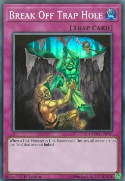 Break Off Trap Hole⁣ - Code of the Duelist⁣ (Super Rare)⁣ [075]