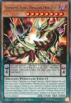 Supreme King Dragon Odd-Eyes - Code of the Duelist (Rare) [COTD-015]