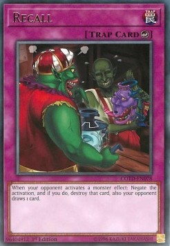Recall⁣ - Code of the Duelist⁣ (Rare)⁣ [078]