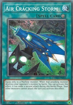 Air Cracking Storm⁣ - Code of the Duelist⁣ (Common)⁣ [055]