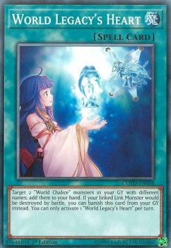 World Legacy's Heart⁣ - Code of the Duelist⁣ (Common)⁣ [058]