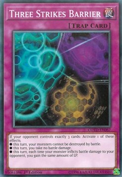Three Strikes Barrier⁣ - Code of the Duelist⁣ (Common)⁣ [067]