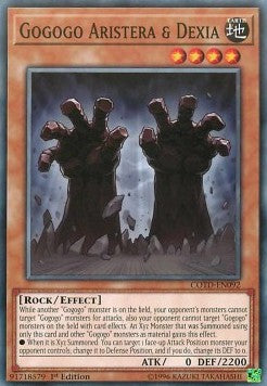 Gogogo Aristera & Dexia⁣ - Code of the Duelist⁣ (Common)⁣ [092]