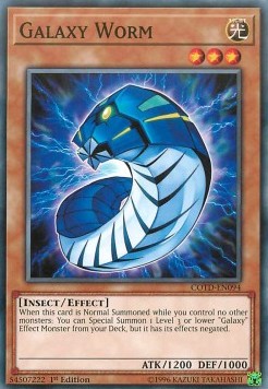Galaxy Worm⁣ - Code of the Duelist⁣ (Common)⁣ [094]