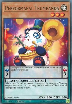 Performapal Trumpanda⁣ - Code of the Duelist⁣ (Common)⁣ [095]