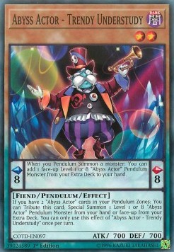 Abyss Actor - Trendy Understudy⁣ - Code of the Duelist⁣ (Common)⁣ [097]
