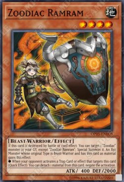 Zoodiac Ramram⁣ - OTS Tournament Pack 5⁣ (Super Rare)⁣ [008]