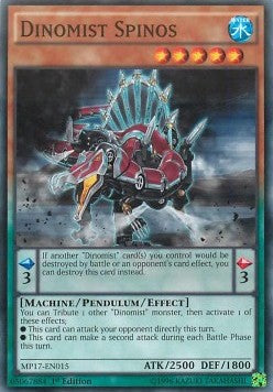 Dinomist Spinos⁣ - 2017 Mega-Tin Mega Pack⁣ (Common)⁣ [015]