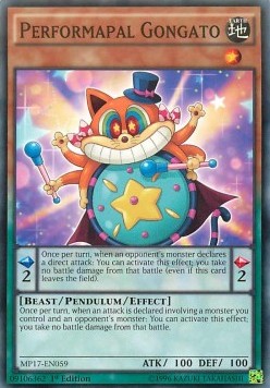 Performapal Gongato⁣ - 2017 Mega-Tin Mega Pack⁣ (Common)⁣ [059]