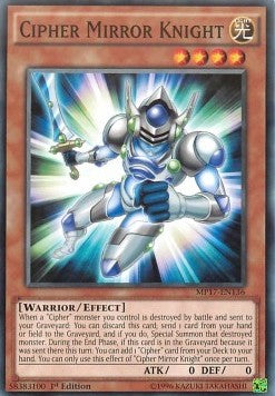 Cipher Mirror Knight⁣ - 2017 Mega-Tin Mega Pack⁣ (Common)⁣ [136]