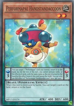 Performapal Handstandaccoon - 2017 Mega-Tin Mega Pack (Common) [MP17-174]