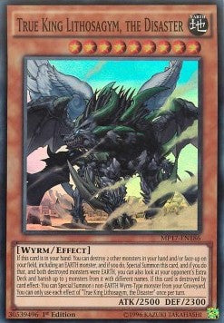 True King Lithosagym, the Disaster⁣ - 2017 Mega-Tin Mega Pack⁣ (Super Rare)⁣ [186]