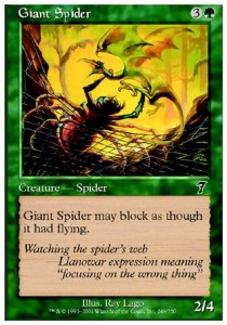 Giant Spider⁣ - Seventh Edition⁣ (Common)⁣ [249]