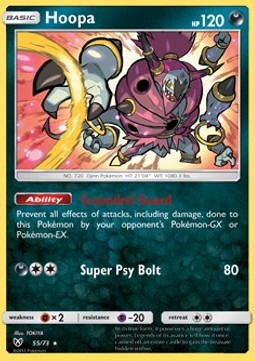 Hoopa⁣ - Shining Legends⁣ (Holo Rare)⁣ [55]