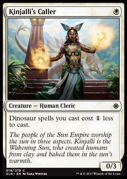 Kinjalli's Caller⁣ - Ixalan⁣ (Common)⁣ [18]