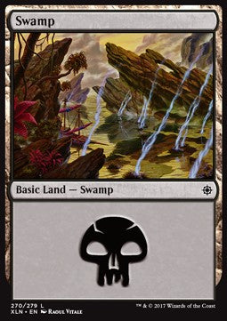 Swamp (V.3)⁣ - Ixalan⁣ (Land)⁣ [270]