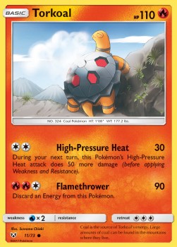 Torkoal⁣ - Shining Legends⁣ (Common)⁣ [11]