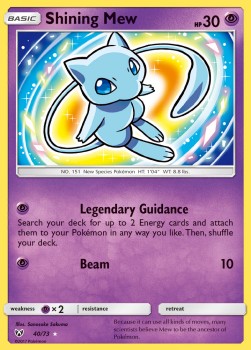 Shining Mew⁣ - Shining Legends⁣ (Ultra Rare)⁣ [40]