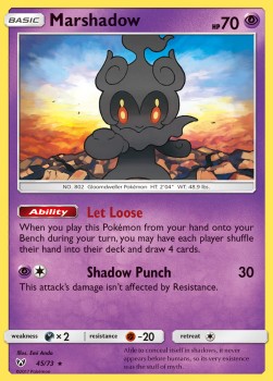 Marshadow⁣ - Shining Legends⁣ (Holo Rare)⁣ [45]