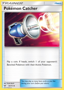 Pokémon Catcher⁣ - Shining Legends⁣ (Uncommon)⁣ [64]