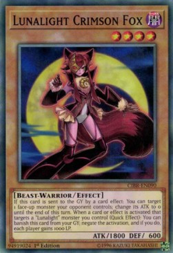 Lunalight Crimson Fox⁣ - Circuit Break⁣ (Common)⁣ [090]