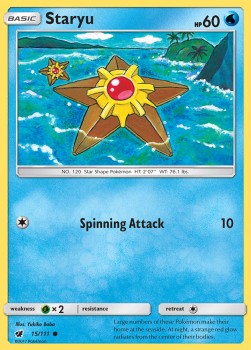 Staryu⁣ - Crimson Invasion⁣ (Common)⁣ [15]