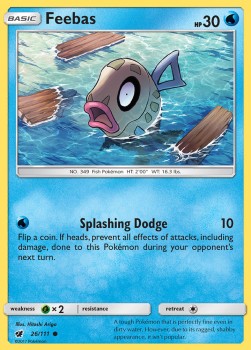 Feebas⁣ - Crimson Invasion⁣ (Common)⁣ [26]