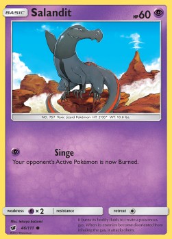 Salandit⁣ - Crimson Invasion⁣ (Common)⁣ [46]