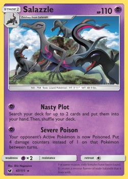 Salazzle⁣ - Crimson Invasion⁣ (Holo Rare)⁣ [47]