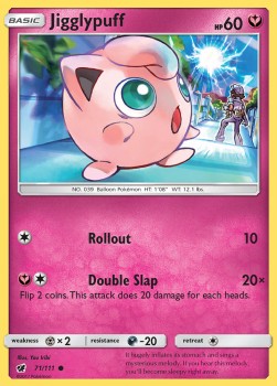Jigglypuff⁣ - Crimson Invasion⁣ (Common)⁣ [71]