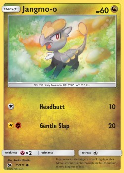 Jangmo-o⁣ - Crimson Invasion⁣ (Common)⁣ [75]