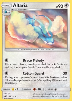 Altaria⁣ - Crimson Invasion⁣ (Rare)⁣ [80]